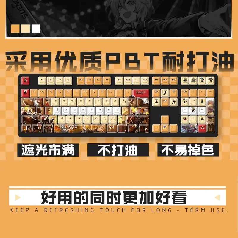 Gaming Keyboard Mechanical - Teclas de Teclado Mecânico Temáticas para
