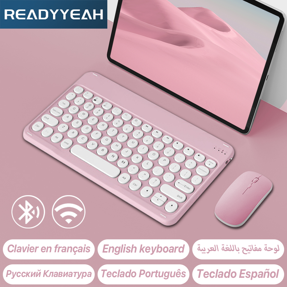 Gaming Keyboard Mechanical Wireless - Teclado e mouse sem fio para