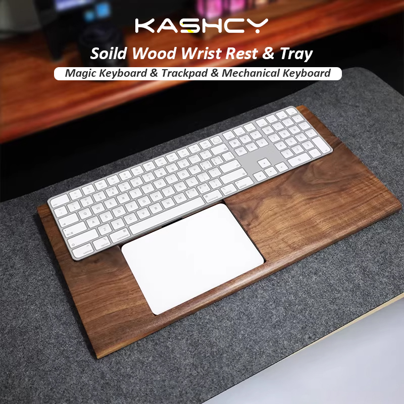 Wrist Rest Wood - Suporte de Pulso em Madeira Maciça