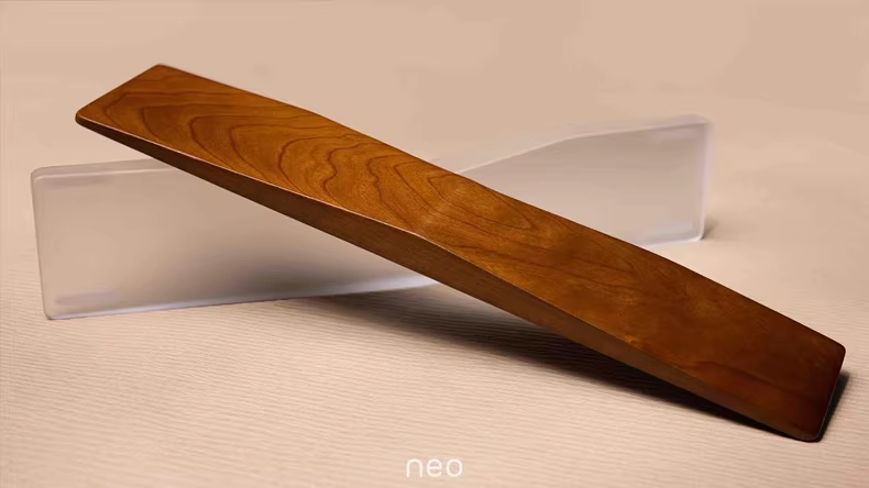 Wrist Rest Wood - Neo ergo descanso de palma personalizado,