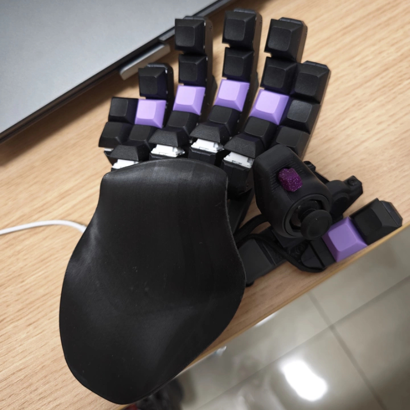 Teclado Mecânico Gamer Ergonôm - Gaming Keyboard Half avaliação e preço