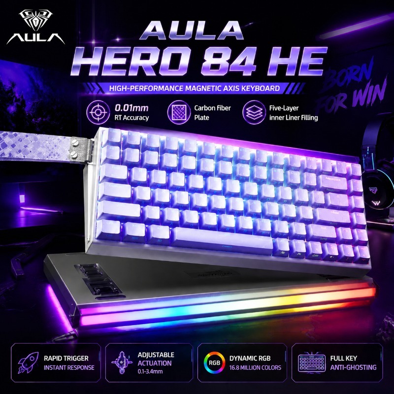 Teclado Mecânico Gamer Magnéti - Gaming Keyboard Magnetic Switches avaliação e preço
