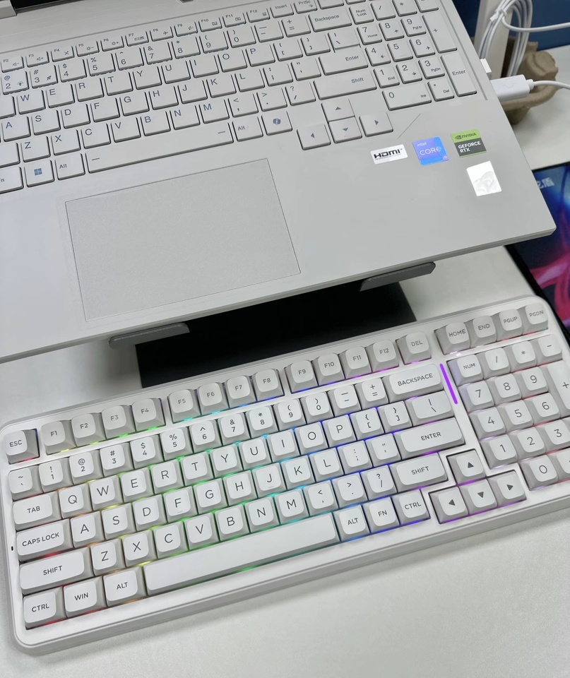 Teclado Mecânico Personalizáve - Gaming Keyboard Mechanical Wireless avaliação e preço