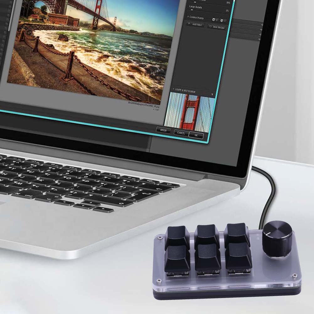 Teclado Mecânico para Jogos co - Gaming Keyboard 1 Hand avaliação e preço