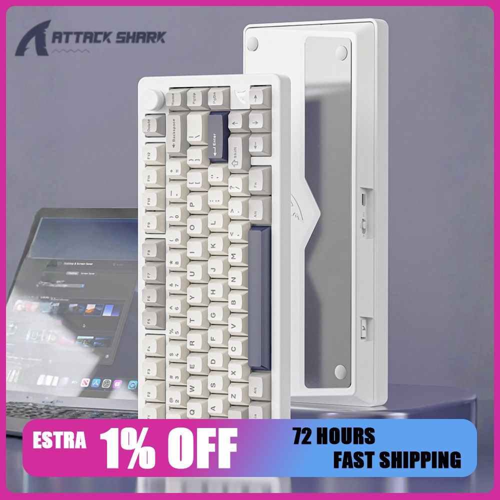 Teclado Mecânico Gamer Attack  - Gaming Keyboard Mechanical Wireless avaliação e preço
