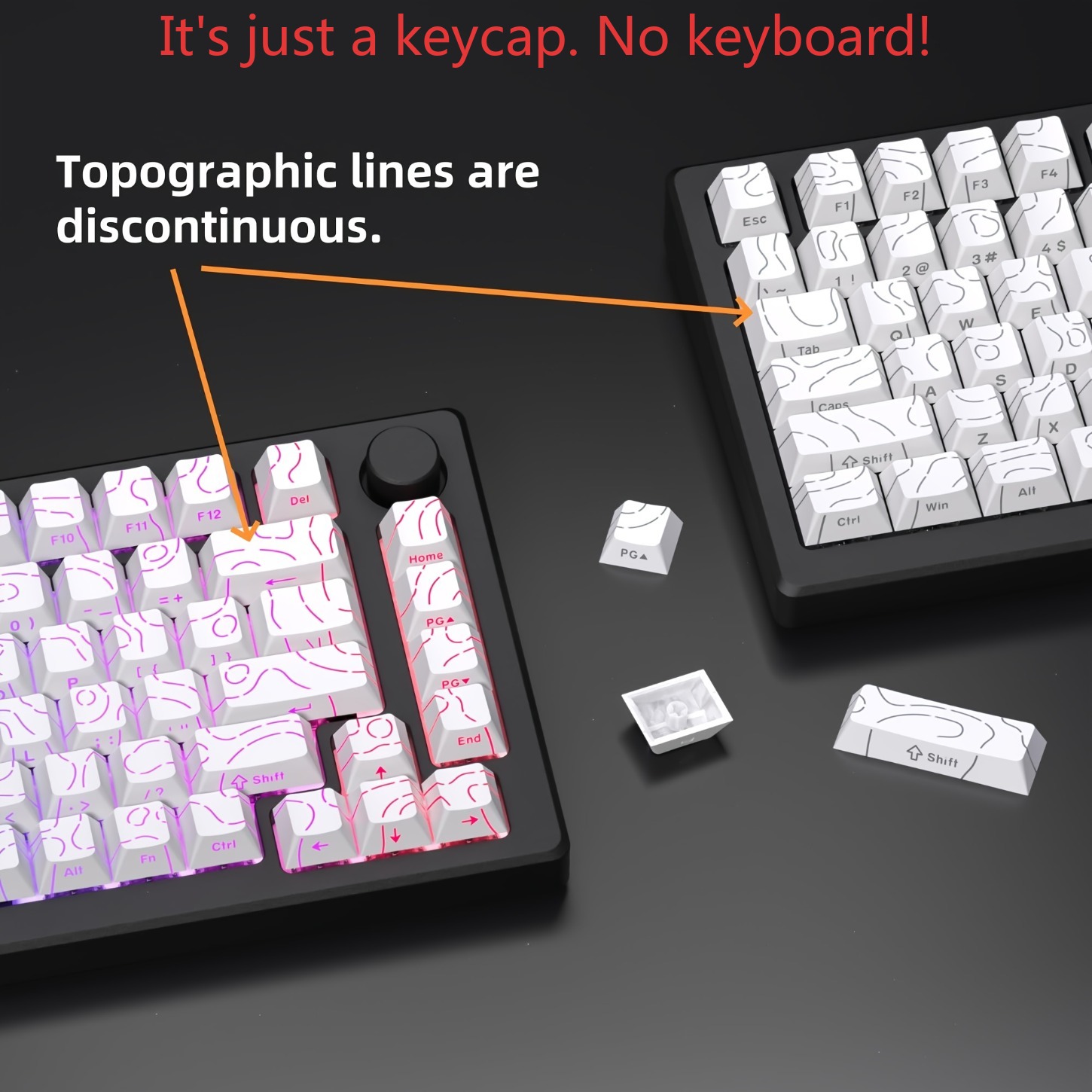 Teclas PBT Contour Line 2026,  - Gaming Keyboard Magnetic Switches avaliação e preço