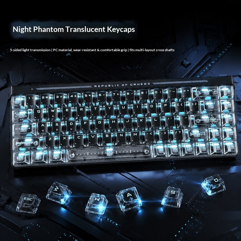 Teclas Retroiluminadas Transpa - Keyboard Gaming Black avaliação e preço