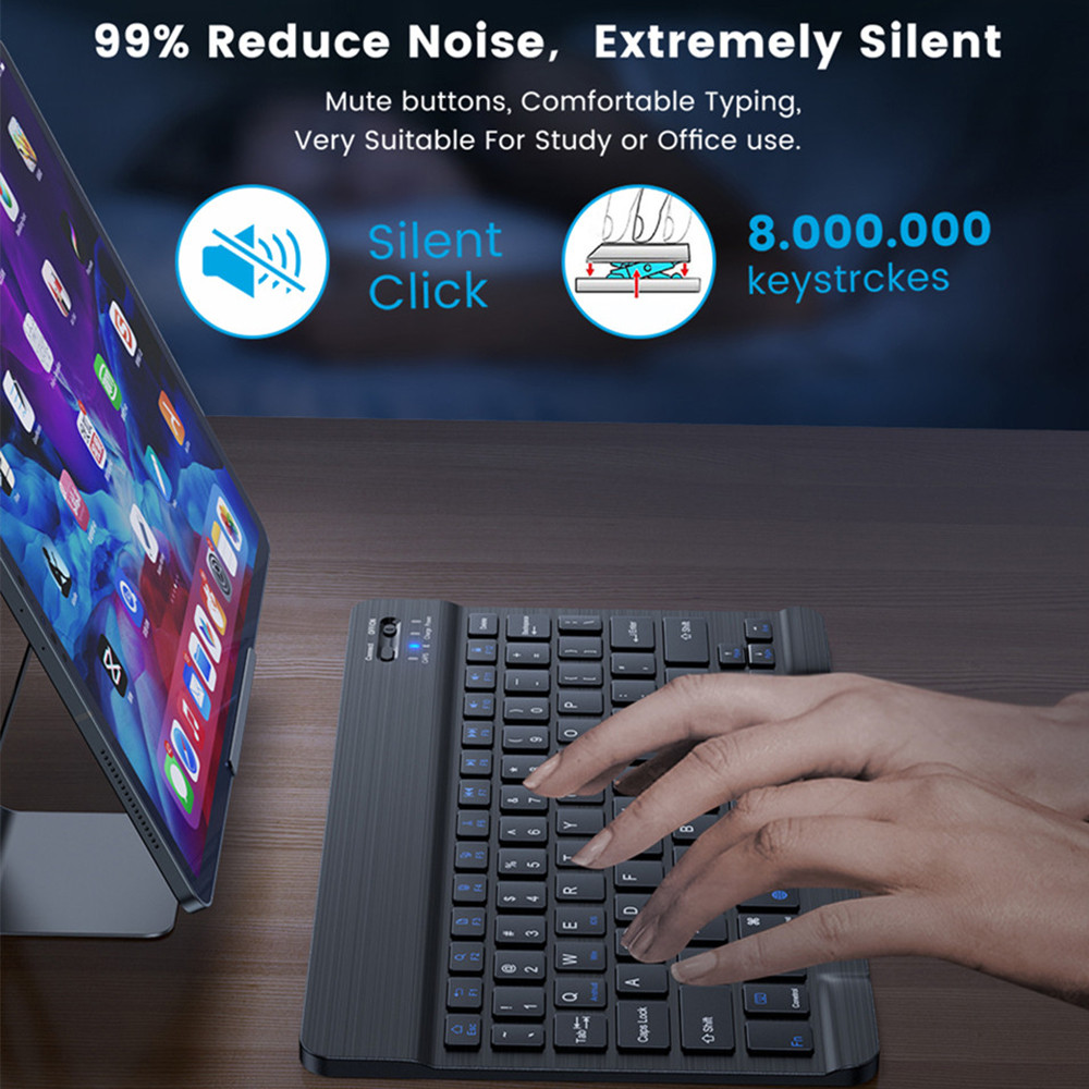 Mini teclado sem fio bluetooth - Gaming Keyboard Mechanical Wireless avaliação e preço