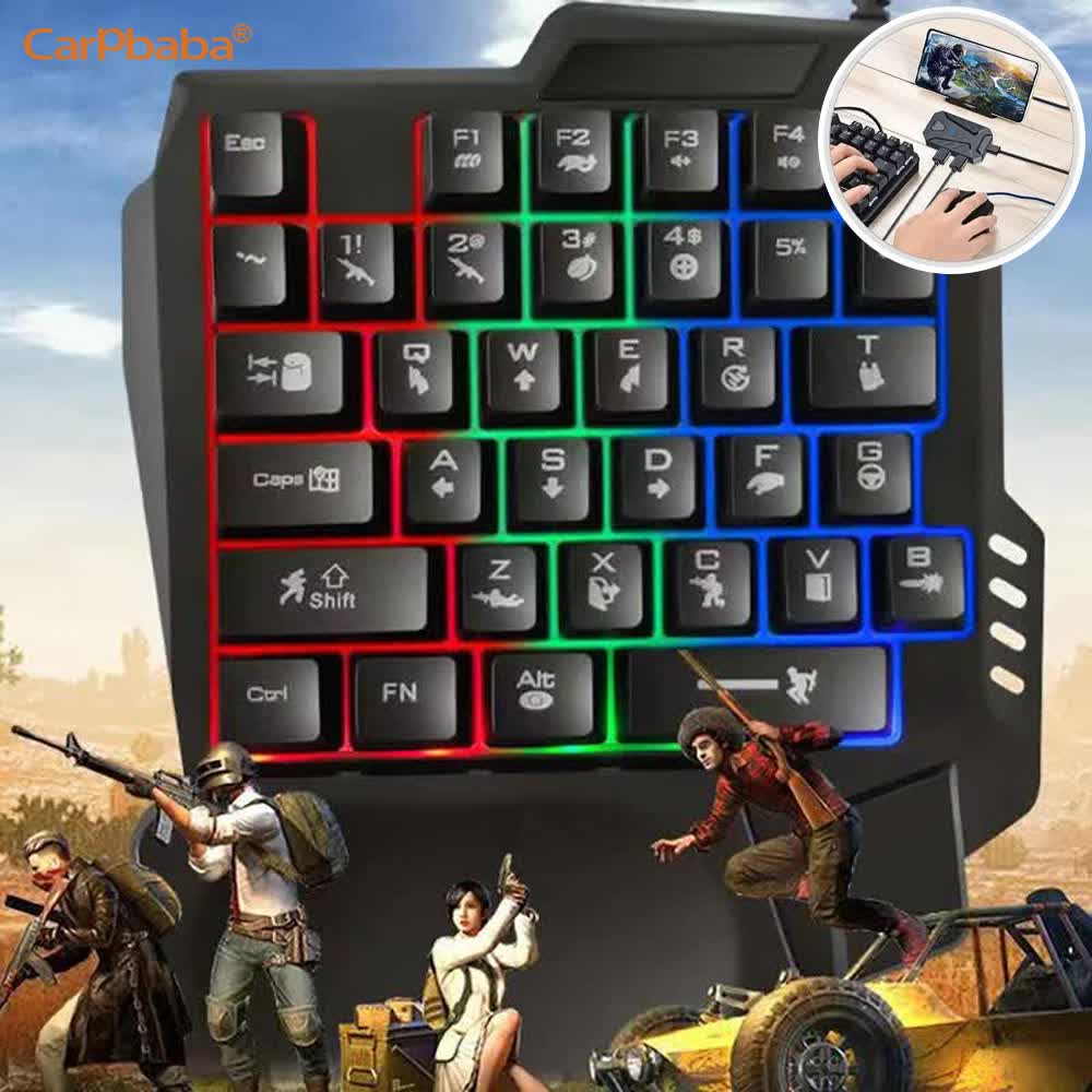 Kit de jogos USB para uma mão, - Gaming Keyboard 1 Hand avaliação e preço