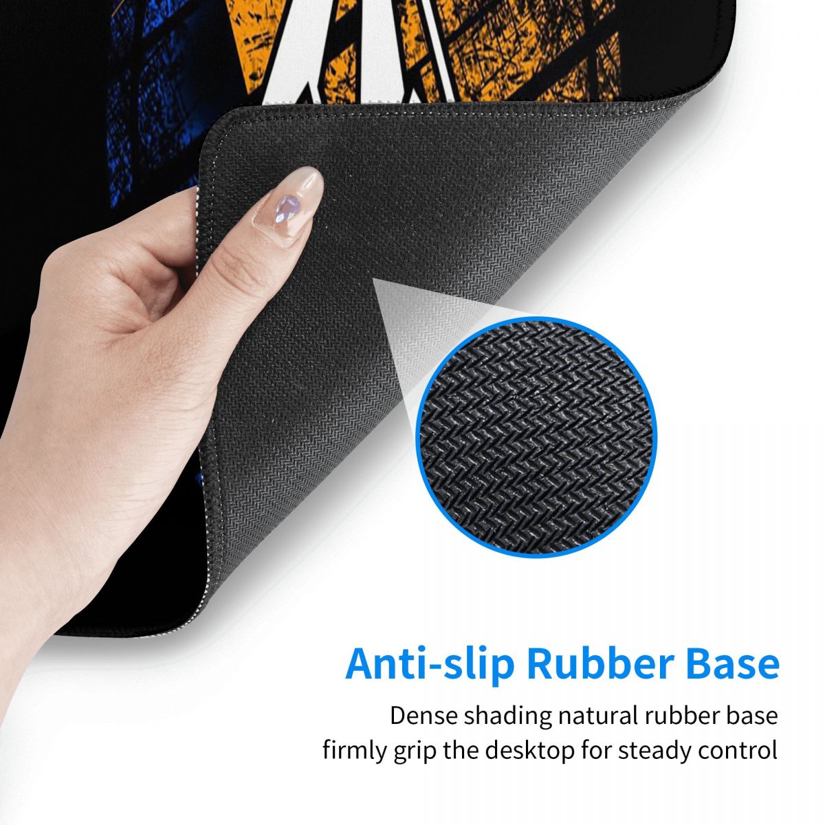 Mouse Pad Grande Meio Diamante - Gaming Keyboard Half avaliação e preço