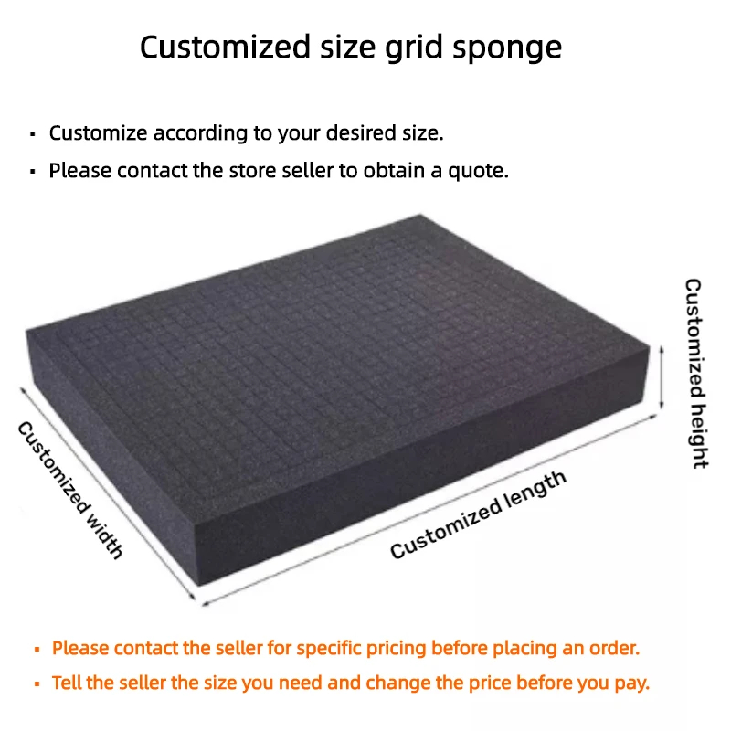 Inserção de espuma pré-cortada - Polyurethane Foam Sheet avaliação e preço