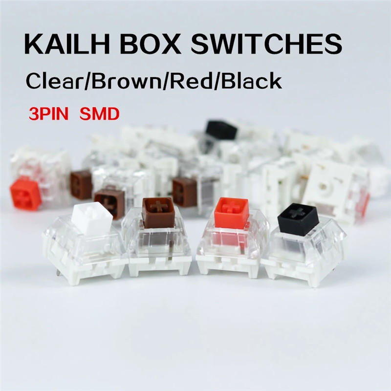 Kailh BOX Mx Switches Branco V - Gaming Keyboard Blue Switches avaliação e preço