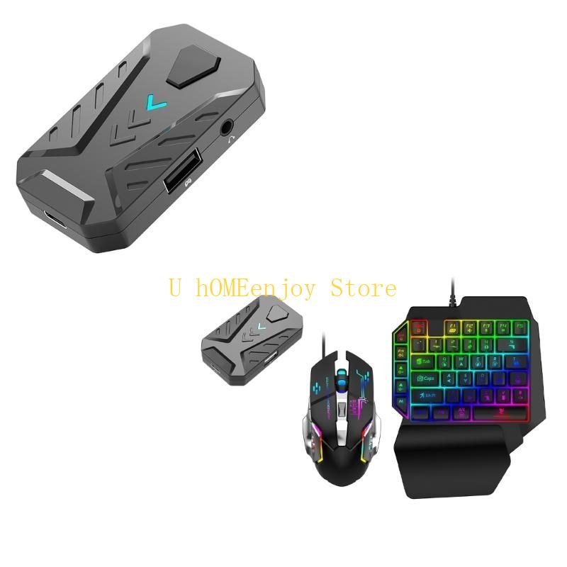 Conversor teclado e mouse para - Gaming Keyboard Mouse And Headset Combo avaliação e preço