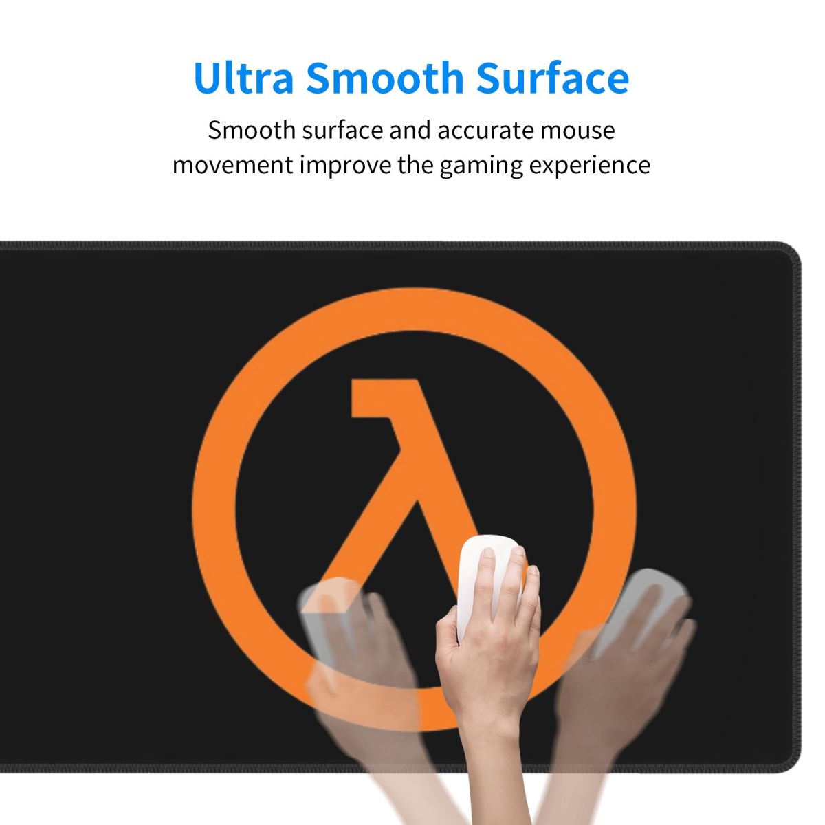 Mouse Pad Grande Half Life Lam - Gaming Keyboard Half avaliação e preço