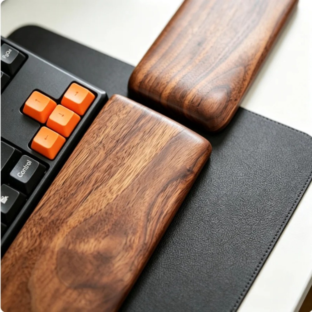 Suporte para teclado em madeir - Wrist Rest Wood avaliação e preço
