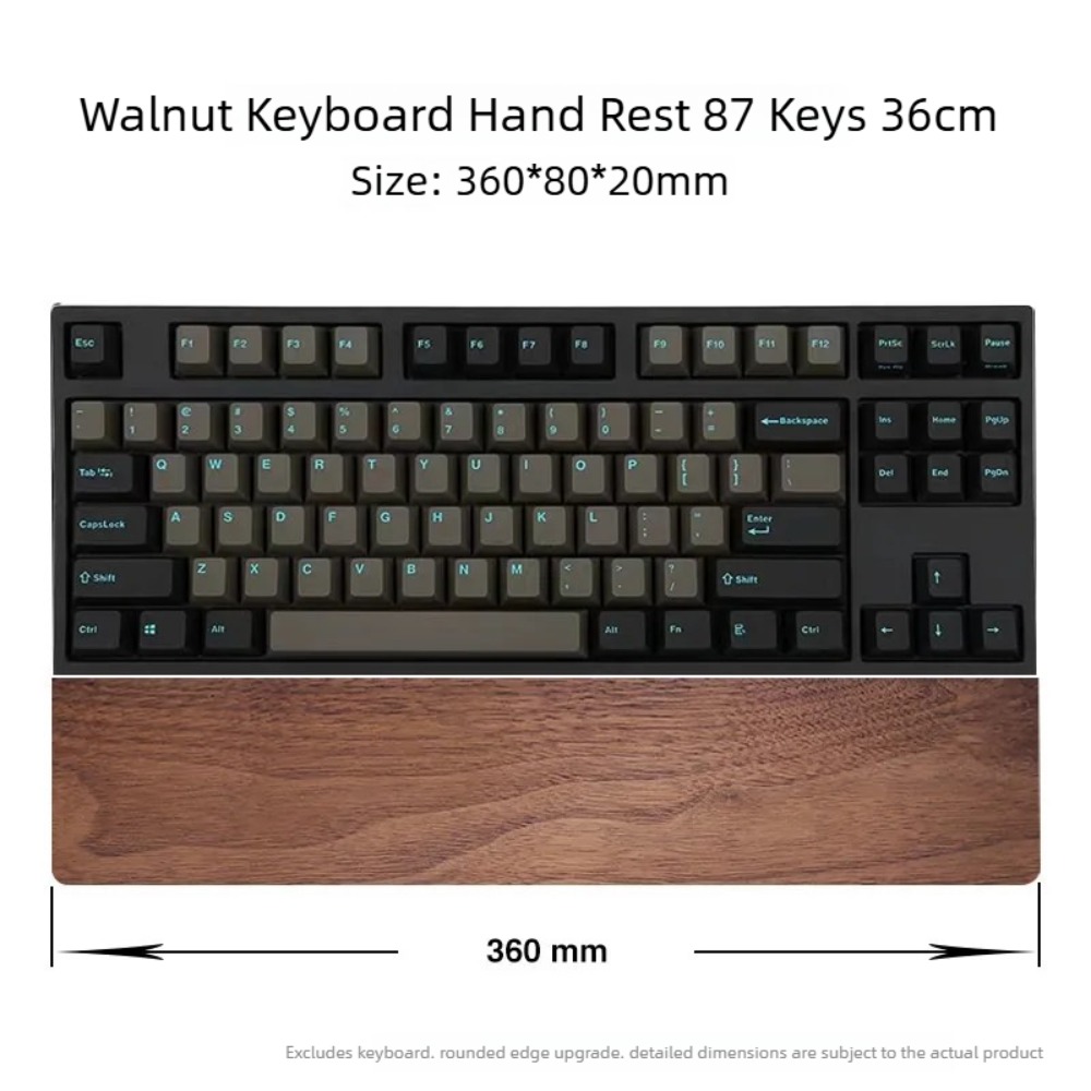 Suporte para teclado em madeir - Wrist Rest Wood avaliação e preço